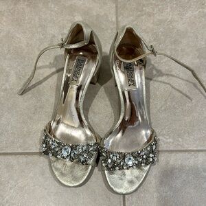 Badgley Mischka wedding shoes